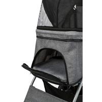 Trixie hondenbuggy grijs 47x80x100 cm tot 15 kg - thumbnail