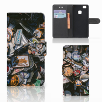 Huawei P9 Lite Telefoonhoesje met foto Badges - thumbnail