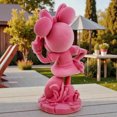 Disney Tuinbeeld 3d pluiz minnie
