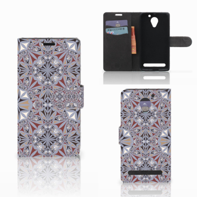 Lenovo C2 Power Bookcase Flower Tiles Lenovo C2 Power Bookcase Flower Tiles