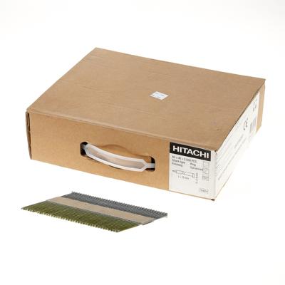 Hikoki Accessoires spijkers D-kop 2.8 X 75mm 34° | geringd electro gegalvaniseerd | 2500 stuks - 753614 Hikoki Accessoires spijkers D-kop 2.8 X 75mm 34° | geringd electro gegalvaniseerd | 2500 stuks - 753614