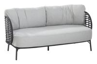 Fabrice loungebank 2,5-zits antraciet B 158 x 82 x H 82 cm 4SO - 4so - thumbnail