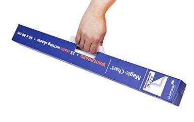 Magic-Chart Legamaster Whiteboard 600x800mm zwart 25 vel