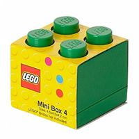 Room Copenhagen LEGO Mini Box Lunchbox 4 Groen opbergdoos - thumbnail