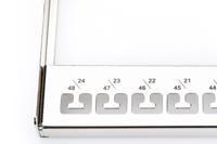 Digitus DN-91424 48 poorten Netwerkpatchpaneel 483 mm (19) CAT 6A 1 HE Meerdere kleuren Niet ingericht - thumbnail