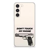 Samsung Galaxy S23 Plus Silicone-hoesje Pistol DTMP - thumbnail