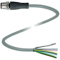 Pepperl+Fuchs 242917 Sensor/actuator connector, geassembleerd Aantal polen (sensoren): 8 2 m 1 stuk(s) - thumbnail