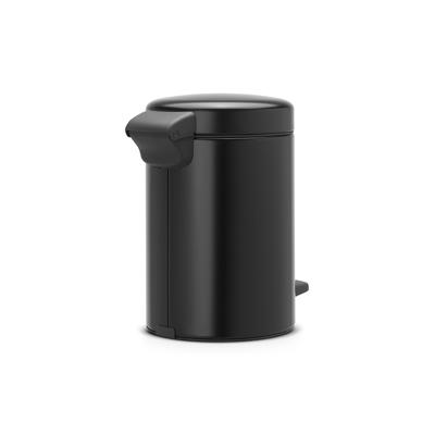 Brabantia pedaalemmer Newicon 3L zwart