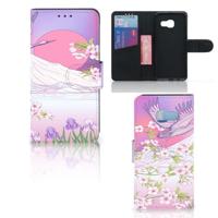 Samsung Galaxy A3 2017 | Telefoonhoesje | Met pasjeshouder | Bird Flying - thumbnail