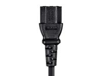 Monoprice 6ft 14AWG Power Extension Cord w/3 Dirigent PC/Mon, 15A (IEC-320-C14 naar IEC-320-C13) - thumbnail