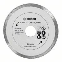 Bosch Accessoires Diamantdoorslijpschijf voor keramische tegels, 110 mm Ø - 2607019471 - thumbnail
