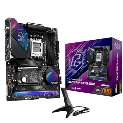 Moederbord ASRock X870 Riptide WiFi Intel Wi-Fi 6 AMD AM5 AMD X870 - thumbnail
