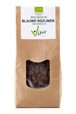 Vitiv Blauwe rozijnen klein bio 1 Kilogram