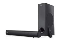 CREATIVE Stage 2.1-kanaals soundbar met subwoofer voor onder de TV, computer en ultrabrede monitoren, Bluetooth/optische ingang/TV ARC/AUX-in, afstandsbediening en wandmontageset,Zwart - thumbnail