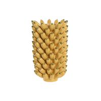 Vaas Home ESPRIT Geel Groen Keramisch Tropisch 28 x 28 x 40 cm - thumbnail