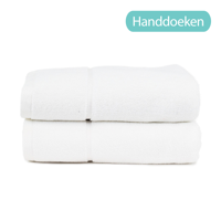 The One Hotel Handdoek Luxury 675gr/m2 - 50 x 100 cm - Wit - thumbnail