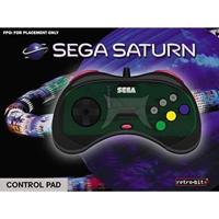 Retro-Bit - SEGA Saturn Classic Controller (Slate Grey) - thumbnail
