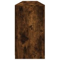 Dressoir met LED-verlichting 181,5x37x67 cm gerookt eikenkleur - thumbnail