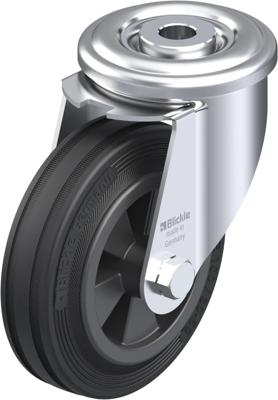 Blickle LER-VPP 100G Zwenkwiel Wieldiameter: 100 mm Draagvermogen (max.): 70 kg 1 stuk(s)