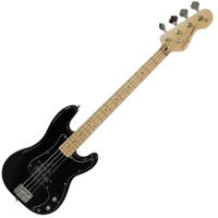 Vintage VIP-V40BLK Coaster Series Gloss Black Bass Pack elektrische basgitaar set met versterker - thumbnail