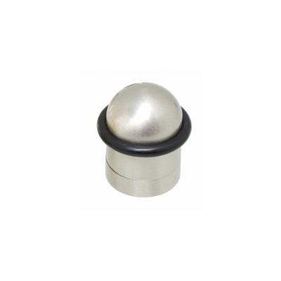 Intersteel Deurstop met ring - nikkel mat