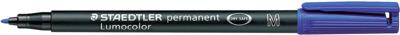 Viltstift staedtler ohp lumo m 317 perm blauw Viltstift staedtler ohp lumo m 317 perm blauw