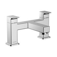 Hansgrohe Badrandmengkraan Vernis Shape 2-Gats Chroom - thumbnail