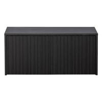 Kistbank Gravure New Grenen Zwart - thumbnail