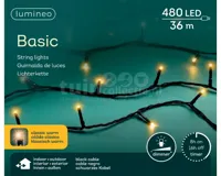 Kerstverlichting LED ricelights buiten 36 meter 480L Lumineo - Lumineo - thumbnail