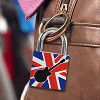 Masterlock Hangslot 30mm, bedrukt: Gitaar - 3430EURDGUITAR 3430EURDGUITAR - thumbnail