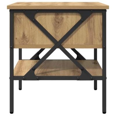 Nachtkastje 2 pcs artisanaal eikenkleurig 40 x 42 x 45 cm