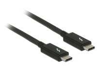 DeLOCK 84845 Thunderbolt-kabel 1 m 20 Gbit/s Zwart - thumbnail