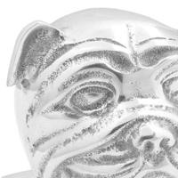 VidaXL Boekensteunen 2 pcs zilver 8 x 12 x 16,5 cm aluminium - thumbnail