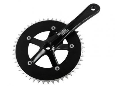 Sturmey Archer crankstel zwart 1/8" 44T 170mm FCT24 (SA)