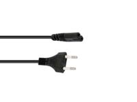 OMNITRONIC Euro Power Cable 1.5m bk - thumbnail