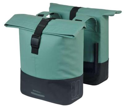 Basil B.V. Tas basil cove dubbel groen/zwart | 32l