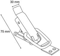 Connex Kistsluiting 75X30 Sb A2 - DY2006750 - thumbnail