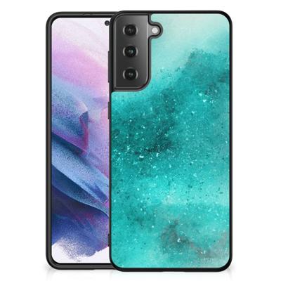Kleurrijke Telefoonhoesje Samsung Galaxy S21 Plus Painting Blue