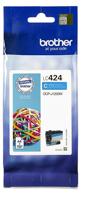 Brother inktcartridge, 750 pagina's, OEM LC-424C, cyaan - thumbnail