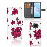 Xiaomi Mi 10T Lite Hoesje Blossom Red | Portemonnee hoesje - thumbnail