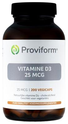 Proviform Vitamine D3 25mcg Vegicaps Proviform Vitamine D3 25mcg Vegicaps