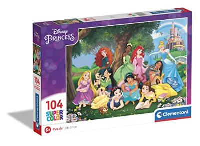 Clementoni legpuzzel - disney prinses, 104st.