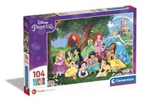 Clementoni legpuzzel - disney prinses, 104st. - thumbnail