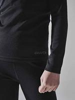 Craft 1909712 Core Warm Baselayer Set Jr - Black - 146/152 - thumbnail