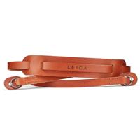 Leica 18559 Carrying Strap with shoulderpad leather cognac - thumbnail