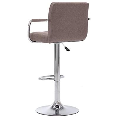 Barstoel stof taupe