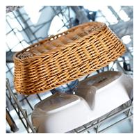 Westmark saleen broodmand rond 23x9cm bruin - thumbnail