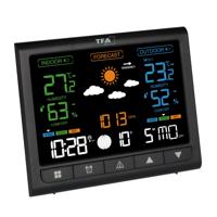 TFA Dostmann CONTRAST 35.1171.01 Draadloos weerstation Verwachting voor 12 tot 24 uur Aantal sensoren max.: 3 - thumbnail