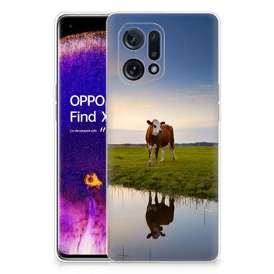 OPPO Find X5 | TPU Hoesje | Koe