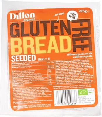 Dillon Organic Glutenvrij Zadenbrood Dillon Organic Glutenvrij Zadenbrood